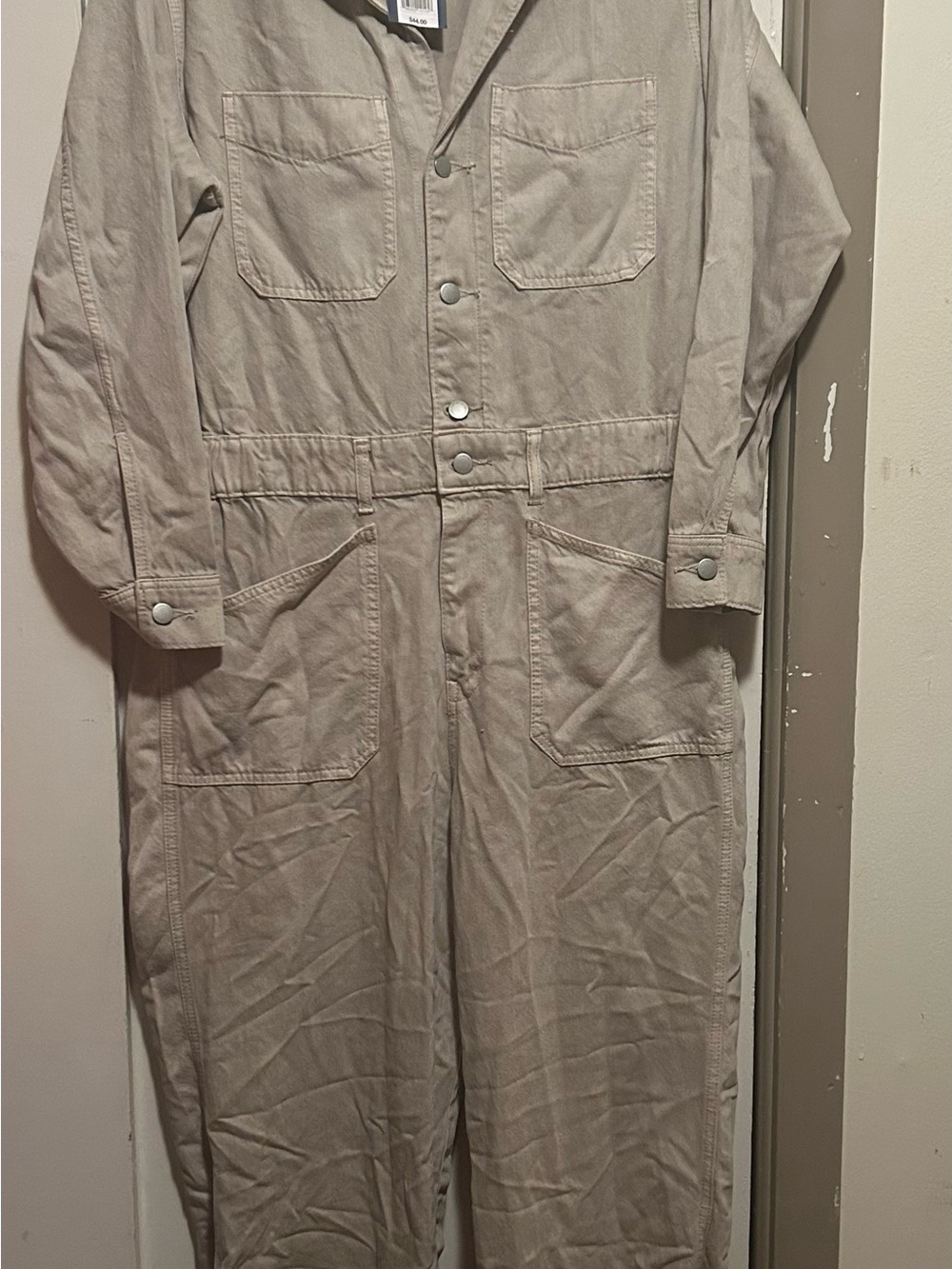 Universal Thread Taupe Utility Jumpsuit